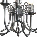Подвесная люстра Lussole LGO-3 LSP-0080 Цвет арматуры никель Цвет плафонов белый от ImperiumLoft