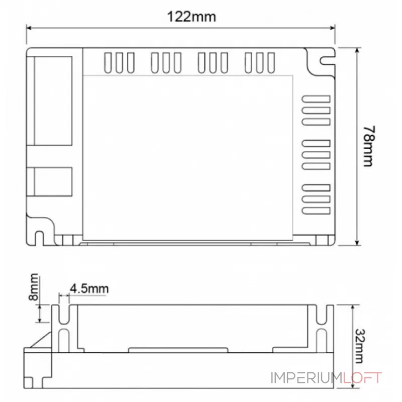 Блок питания Deko-Light Dali 843278 Цвет арматуры белый от ImperiumLoft