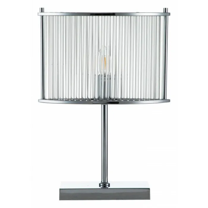 Настольная лампа декоративная Indigo Corsetto 12003/1T Chrome от ImperiumLoft