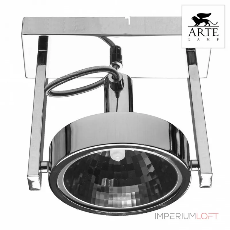 Светильник на штанге Arte Lamp Faccia A4507AP-1CC Цвет арматуры хром Цвет плафонов хром