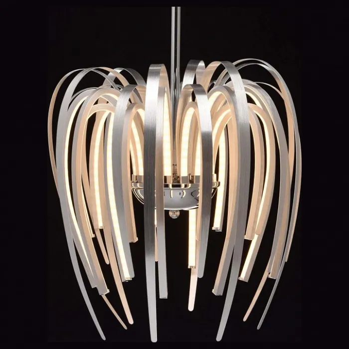 Люстра на штанге MW-Light Аурих 496014616 Цвет арматуры хром Цвет плафонов хром от ImperiumLoft