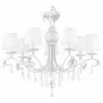 Подвесная люстра Maytoni Laurie ARM033-07-BL Цвет арматуры белый Цвет плафонов белый от ImperiumLoft