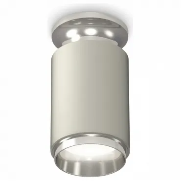 Накладной светильник Ambrella Techno Spot 243 XS6314100 Цвет арматуры серебро Цвет плафонов серый