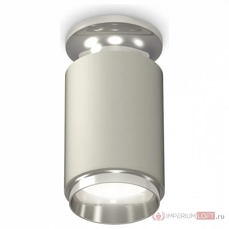 Накладной светильник Ambrella Techno Spot 243 XS6314100 Цвет арматуры серебро Цвет плафонов серый от ImperiumLoft