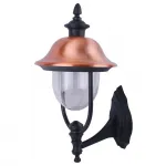 Светильник на штанге Arte Lamp Barcelona A1481AL-1BK Цвет арматуры медь Цвет плафонов прозрачный