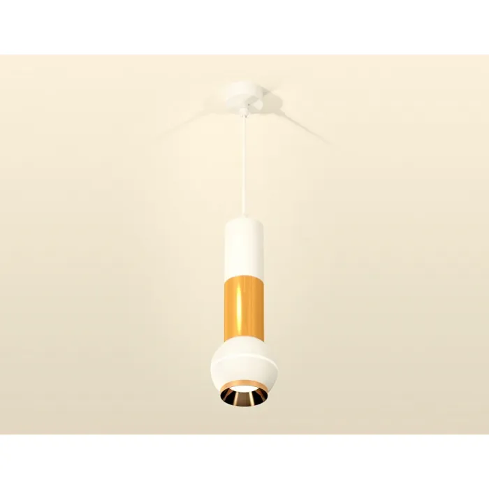 Подвесной светильник Ambrella Techno 69 XP1101030 Цвет арматуры золото Цвет плафонов белый от ImperiumLoft