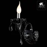 Бра Arte Lamp Teatro A3964AP-1BK Цвет арматуры хром Цвет плафонов черный