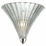 Накладной светильник Favourite Iris 1696-1W Цвет арматуры хром Цвет плафонов прозрачный