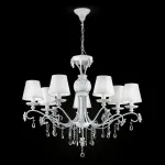 Подвесная люстра Maytoni Laurie ARM033-07-BL Цвет арматуры белый Цвет плафонов белый от ImperiumLoft