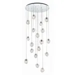 Подвесная люстра ST-Luce Portici SL1175.103.18 Цвет арматуры серый Цвет плафонов неокрашенный
