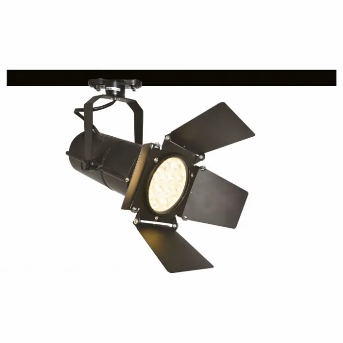Светильник на штанге Arte Lamp Track Lights A6312PL-1BK Цвет арматуры черный Цвет плафонов черный от ImperiumLoft