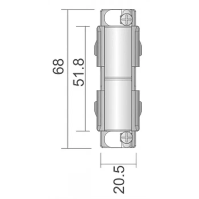 Вставка антискользящая для профиля Deko-Light D Line 710016 от ImperiumLoft