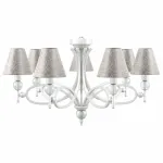Подвесная люстра Maytoni Eclectic 1 M2-07-WM-LMP-O-4 Цвет арматуры белый Цвет плафонов серый от ImperiumLoft