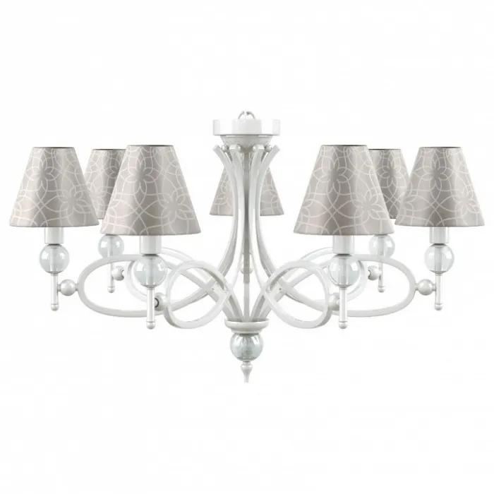 Подвесная люстра Maytoni Eclectic 1 M2-07-WM-LMP-O-4 Цвет арматуры белый Цвет плафонов серый от ImperiumLoft