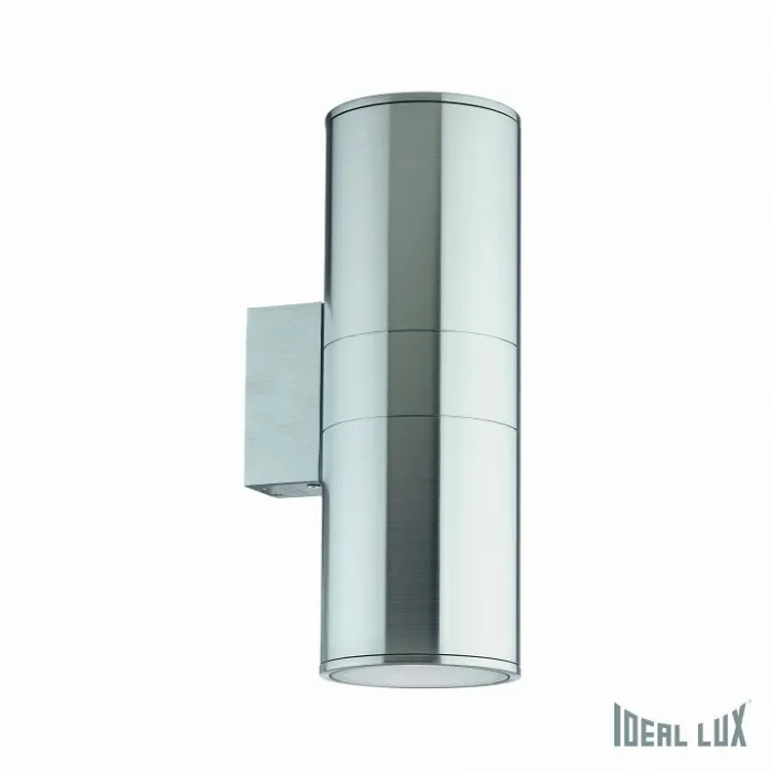 Светильник на штанге Ideal Lux GUN GUN AP2 BIG ALLUMINIO Цвет арматуры серый Цвет плафонов серый от ImperiumLoft