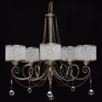 Подвесная люстра MW-Light Моника 11 372013405 Цвет арматуры бронза Цвет плафонов бронза от ImperiumLoft