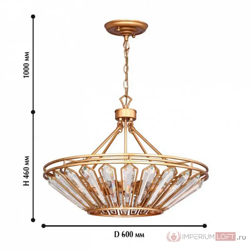 Подвесной светильник Favourite Royalty 2021-6P от ImperiumLoft