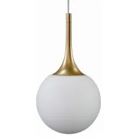 Подвесной светильник Lightstar Globo 813012 Цвет плафонов белый Цвет арматуры золото