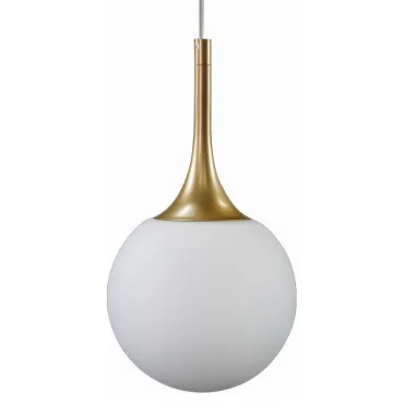Подвесной светильник Lightstar Globo 813012 Цвет плафонов белый Цвет арматуры золото от ImperiumLoft