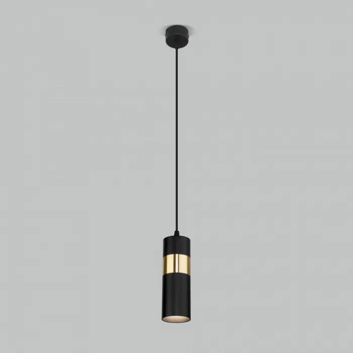 Подвесной светильник Eurosvet Viero 50096/1 черный/золото от ImperiumLoft