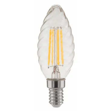 Лампа светодиодная Elektrostandard Свеча витая F E14 7Вт 4200K BLE1414 от ImperiumLoft