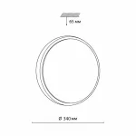 Накладной светильник Sonex Losta 7628/CL от ImperiumLoft