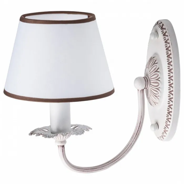 Бра MW-Light Августина 419020901 Цвет арматуры коричневый Цвет плафонов белый от ImperiumLoft