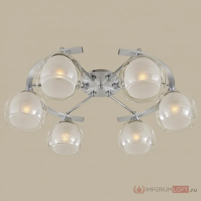 Потолочная люстра Citilux Буги CL157162 Цвет арматуры хром от ImperiumLoft