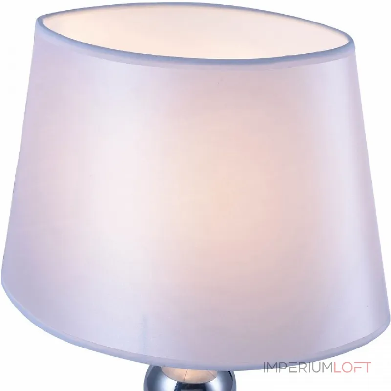 Настольная лампа декоративная Arte Lamp 4012 A4012LT-1CC Цвет арматуры хром Цвет плафонов белый