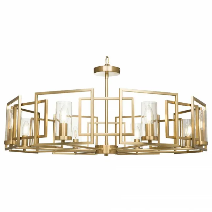 Подвесная люстра Maytoni Bowi H009PL-08G Цвет арматуры золото Цвет плафонов прозрачный от ImperiumLoft