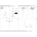 Торшер Ideal Lux Colonna COLONNA PT4 BIANCO Цвет арматуры белый от ImperiumLoft