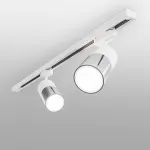 Светильник на штанге Elektrostandard LTB27 a047018 Цвет арматуры белый Цвет плафонов хром