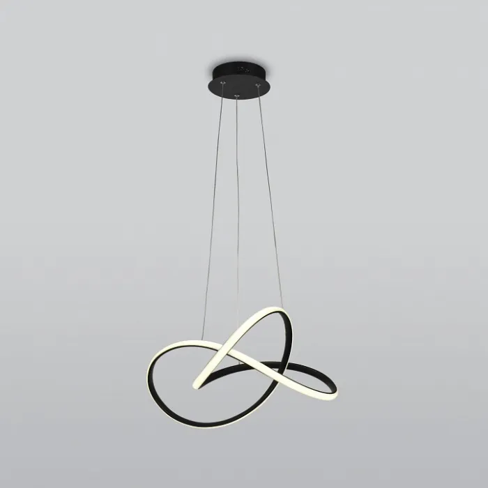 Подвесной светильник Eurosvet Wind 90312/1 черный от ImperiumLoft