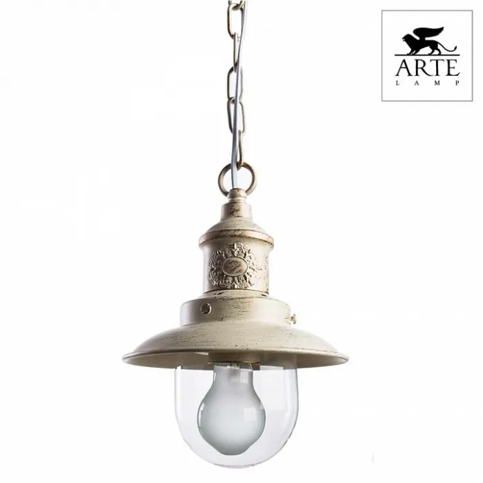 Подвесной светильник Arte Lamp Sailor A4524SP-1WG Цвет арматуры золото Цвет плафонов прозрачный от ImperiumLoft