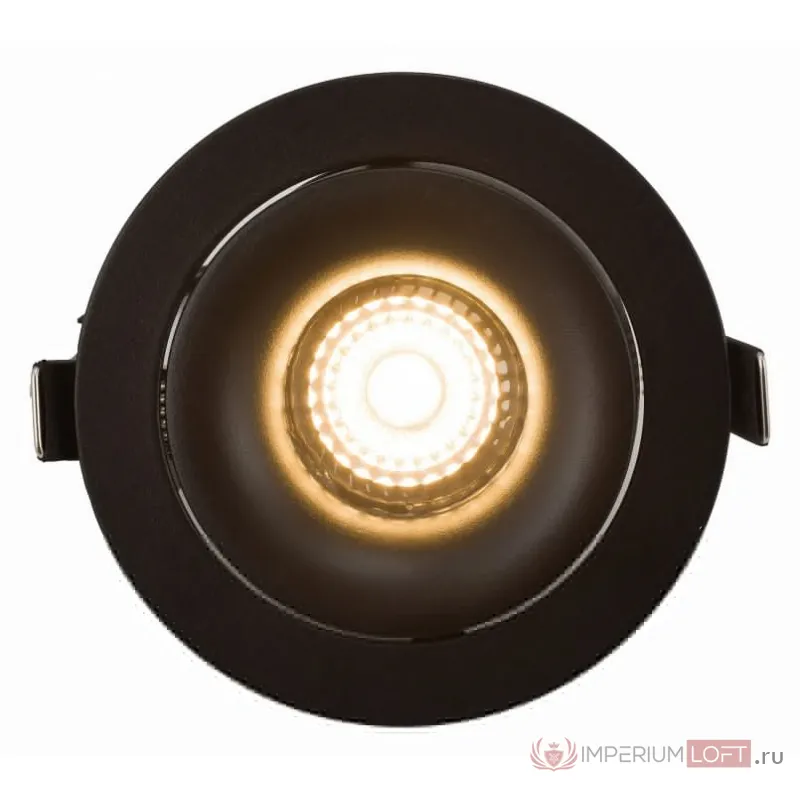 Встраиваемый светильник Denkirs Roto DK2120-BK от ImperiumLoft
