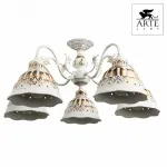 Люстра на штанге Arte Lamp Chiesa A2814PL-5WG Цвет арматуры золото Цвет плафонов золото от ImperiumLoft