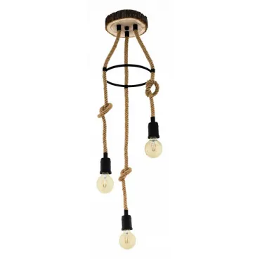 Подвесной светильник Eglo Rampside 43423 Цвет арматуры коричневый