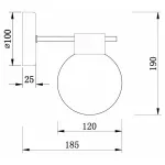 Бра Freya Gatsby FR5233WL-01BS от ImperiumLoft