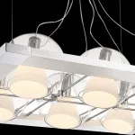 Подвесная люстра Lightstar Palla 803161 Цвет арматуры хром Цвет плафонов прозрачный от ImperiumLoft