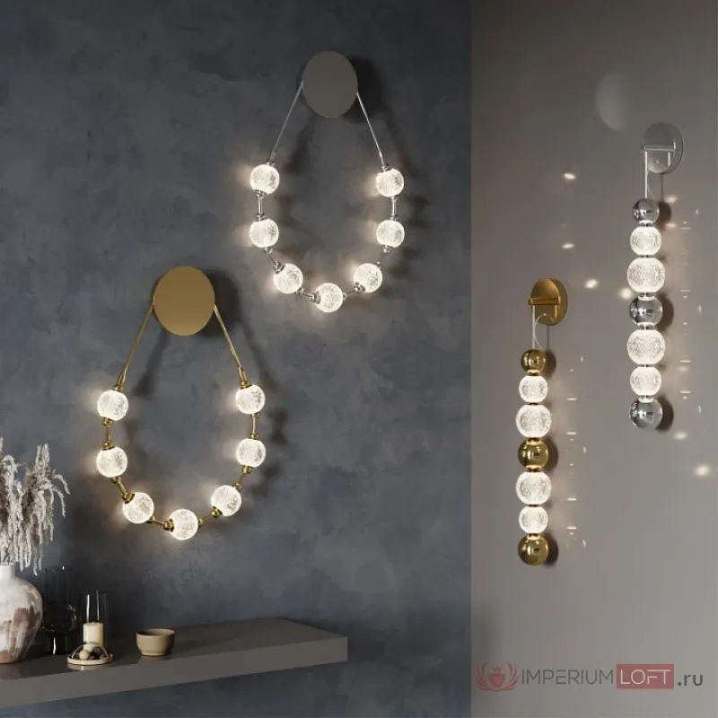 Бра Odeon Light Crystal 1 5008/13WL от ImperiumLoft