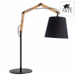 Настольная лампа декоративная Arte Lamp Pinocchio A5700LT-1BK Цвет арматуры коричневый Цвет плафонов черный от ImperiumLoft