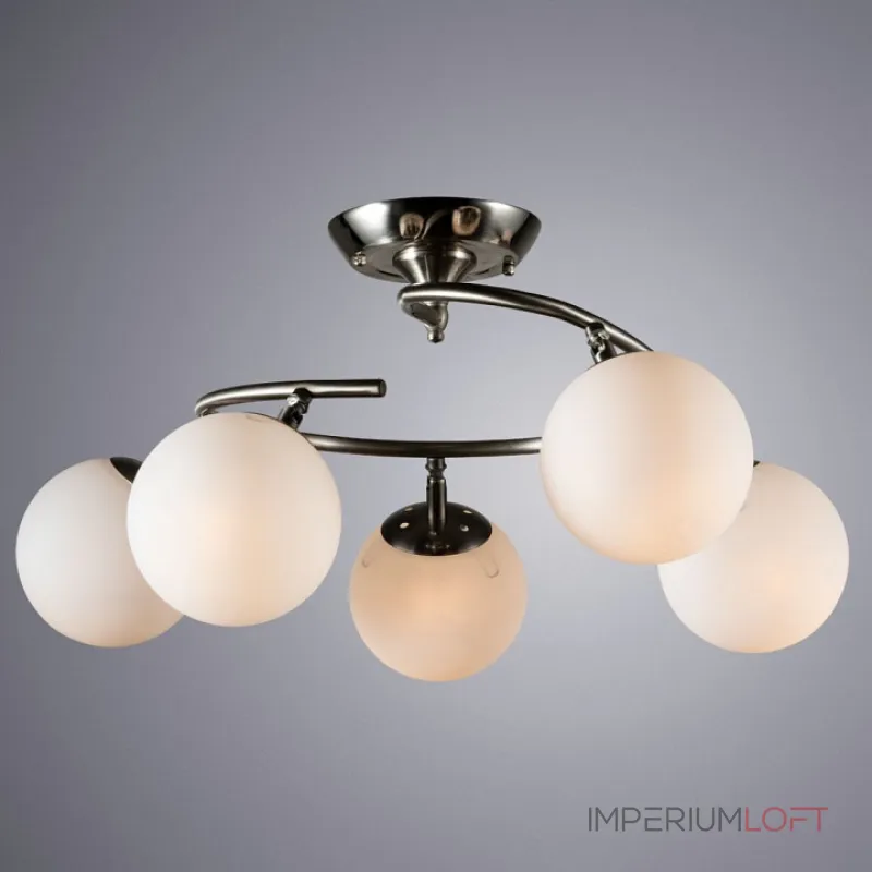 Потолочная люстра Arte Lamp Brooke A2717PL-5SS Потолочная люстра Arte Lamp Brooke A2717PL-5SS