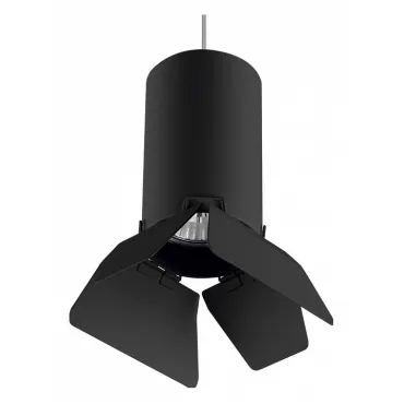 Подвесной светильник Lightstar Rullo RP437437 Цвет плафонов черный Цвет арматуры черный