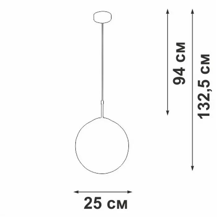 Подвесной светильник Vitaluce V2815 V2816-1/1S от ImperiumLoft