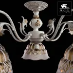 Люстра на штанге Arte Lamp Chiesa A2814PL-5WG Цвет арматуры золото Цвет плафонов золото от ImperiumLoft