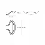 Бра Artemide 0916030A от ImperiumLoft