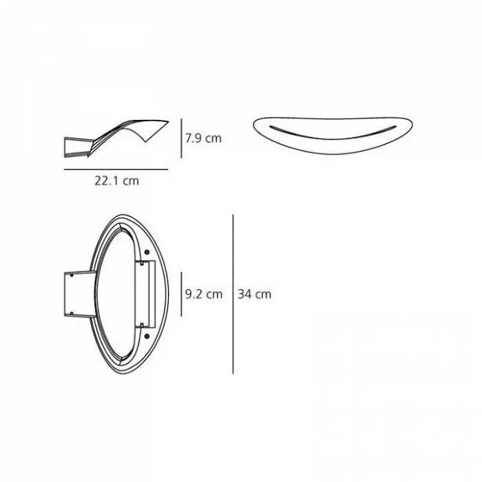 Бра Artemide 0916030A от ImperiumLoft