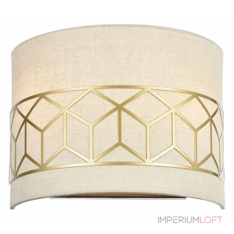 Накладной светильник Maytoni Messina H223-WL-02-G Цвет арматуры золото Цвет плафонов кремовый от ImperiumLoft Накладной светильник Maytoni Messina H223-WL-02-G Цвет арматуры золото Цвет плафонов кремовый от ImperiumLoft