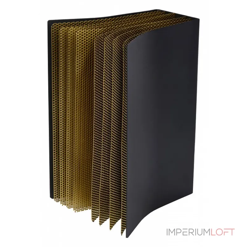 Настольная лампа декоративная Lucide Extravaganza Livret 78596/01/30 Цвет плафонов золото Цвет арматуры черный