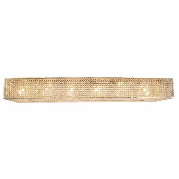 Подвесной светильник Newport 10190 10198+8/C gold Цвет плафонов прозрачный Цвет арматуры золото